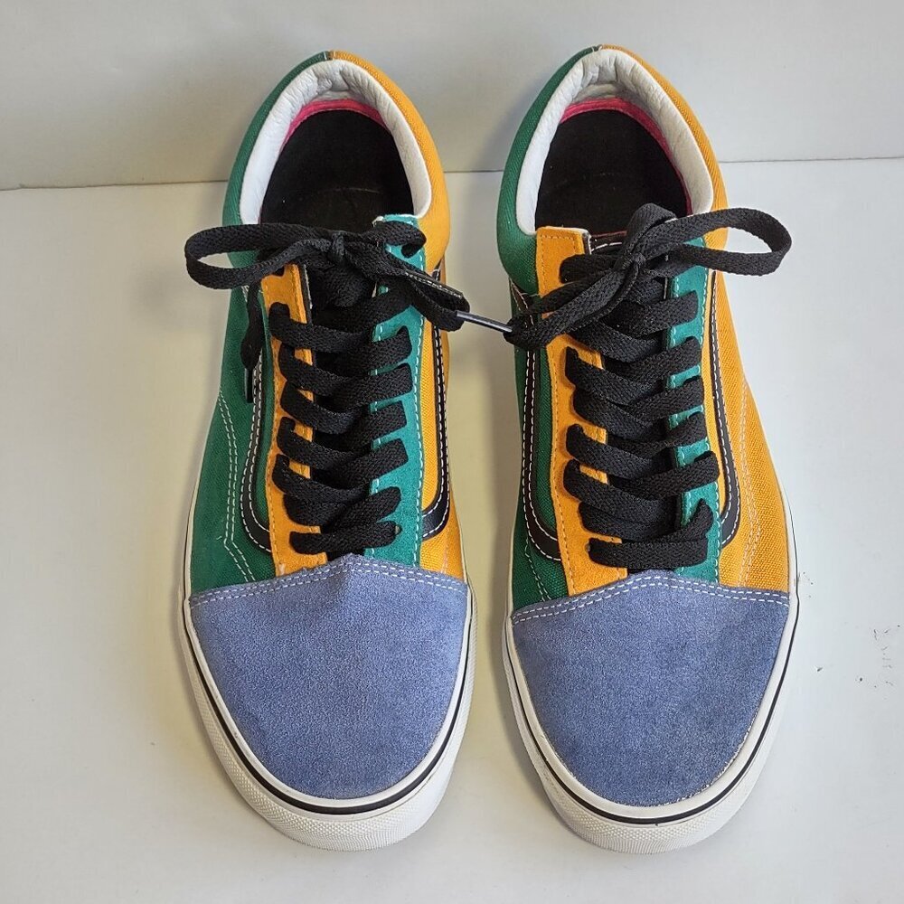 Vans Old Skool Lace Up Suede Sneakers Retro Skate Streetwear Men's Sz 10 - Picture 4 of 13